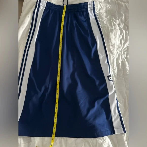 Adicolor Adibreak Midi Skirt (Adidas Track Skirt) NEW - Navy Blue - Size M - Picture 9 of 9